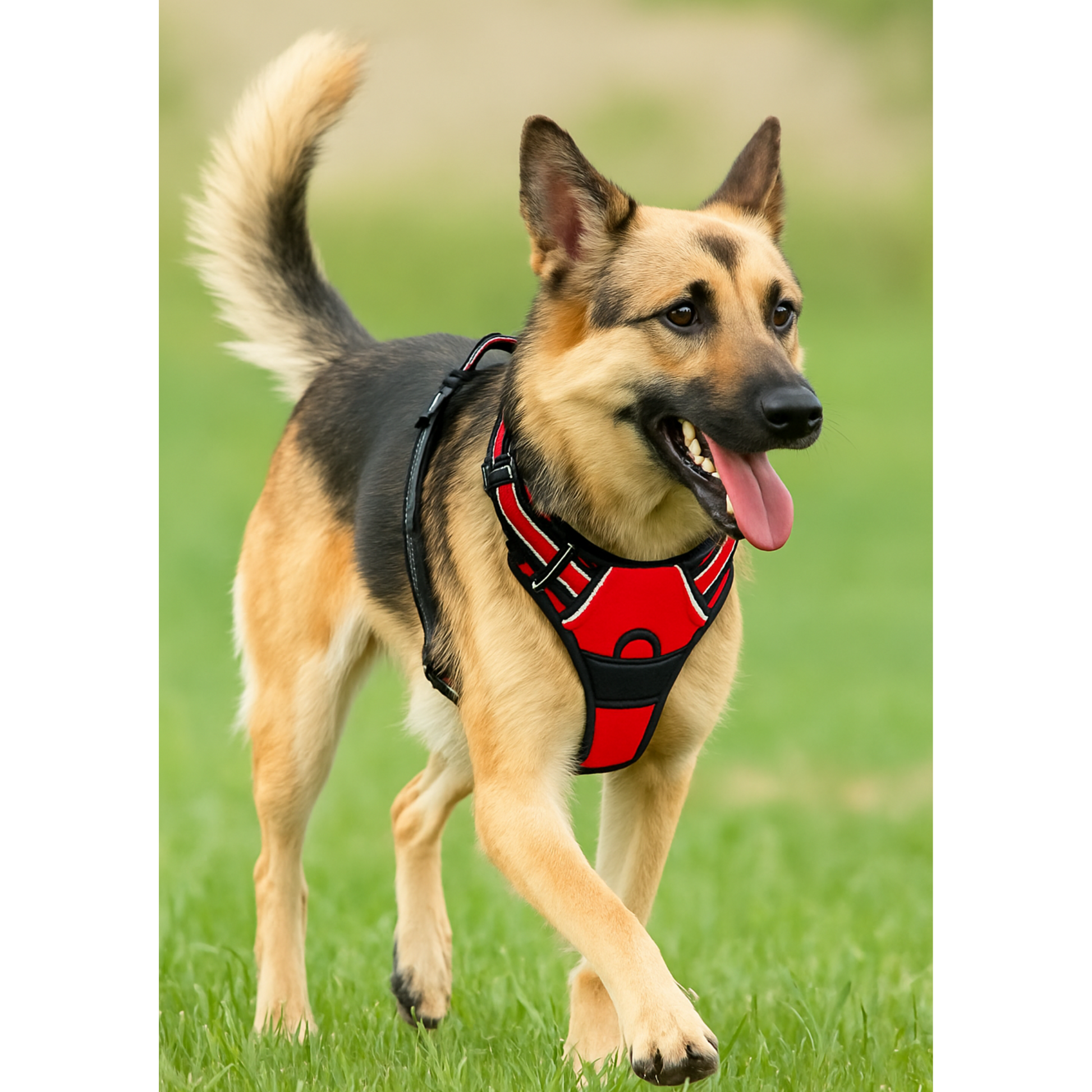 Harnais pour chien réglable anti-traction – Confort et sécurité